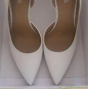 Optic white Michael Kors heels